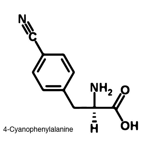 Cyanophenyl alanine structure.jpg